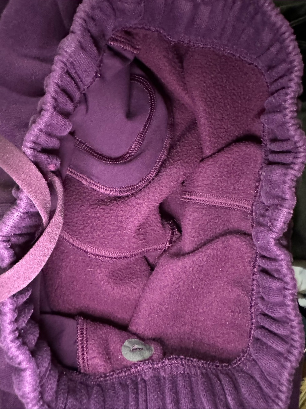Lululemon Scuba Mid-Rise Oversized Jogger *Regular Dramatic Magenta Size XXXS - Picture 8 of 12
